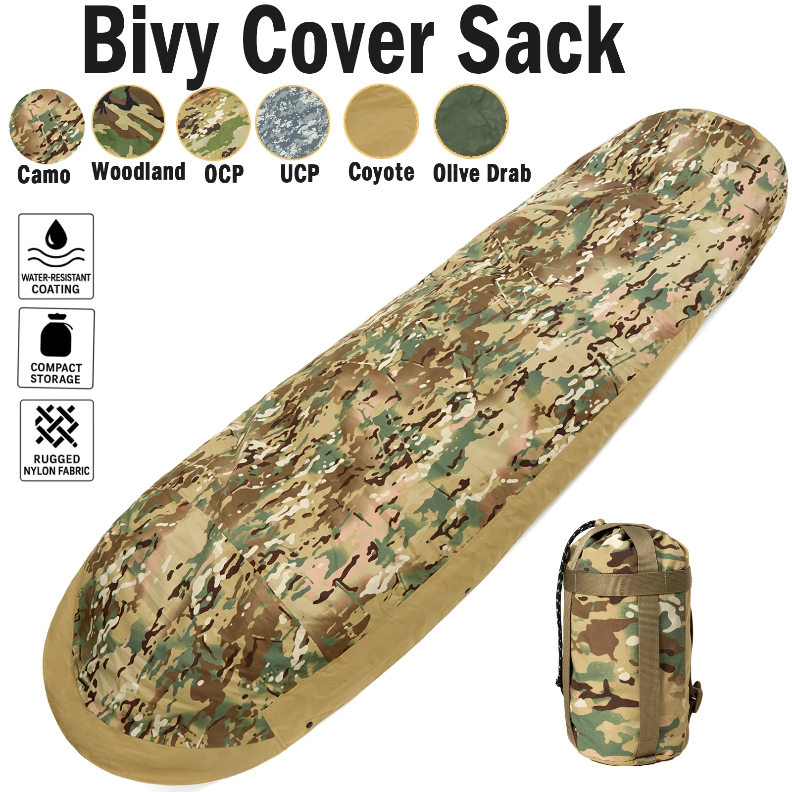 Tactical Military-Grade Bivy Cover – Waterproof