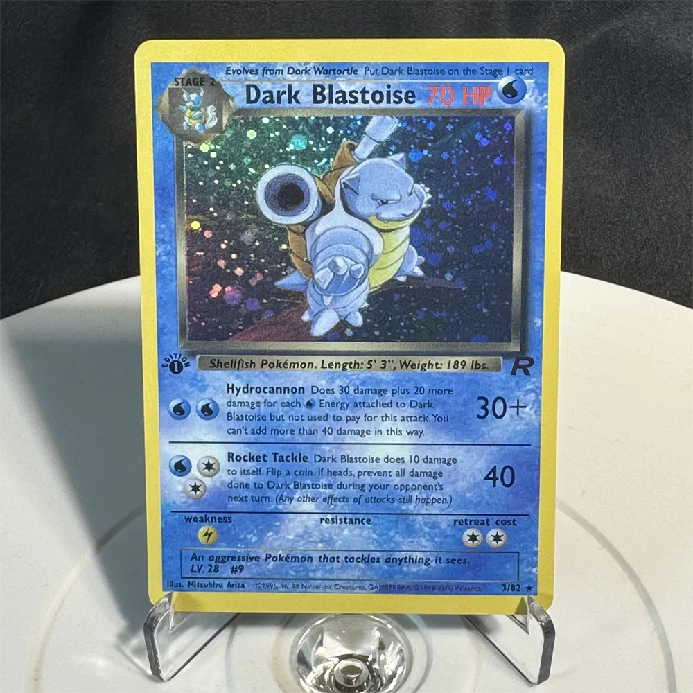thumbnail image 1 of Holographic Cards base-set-2 /Team Rocket Series Nidoqueen Clefairy Trading Card Toys Gifts Collection Cards Proxy Card, 1 of 5