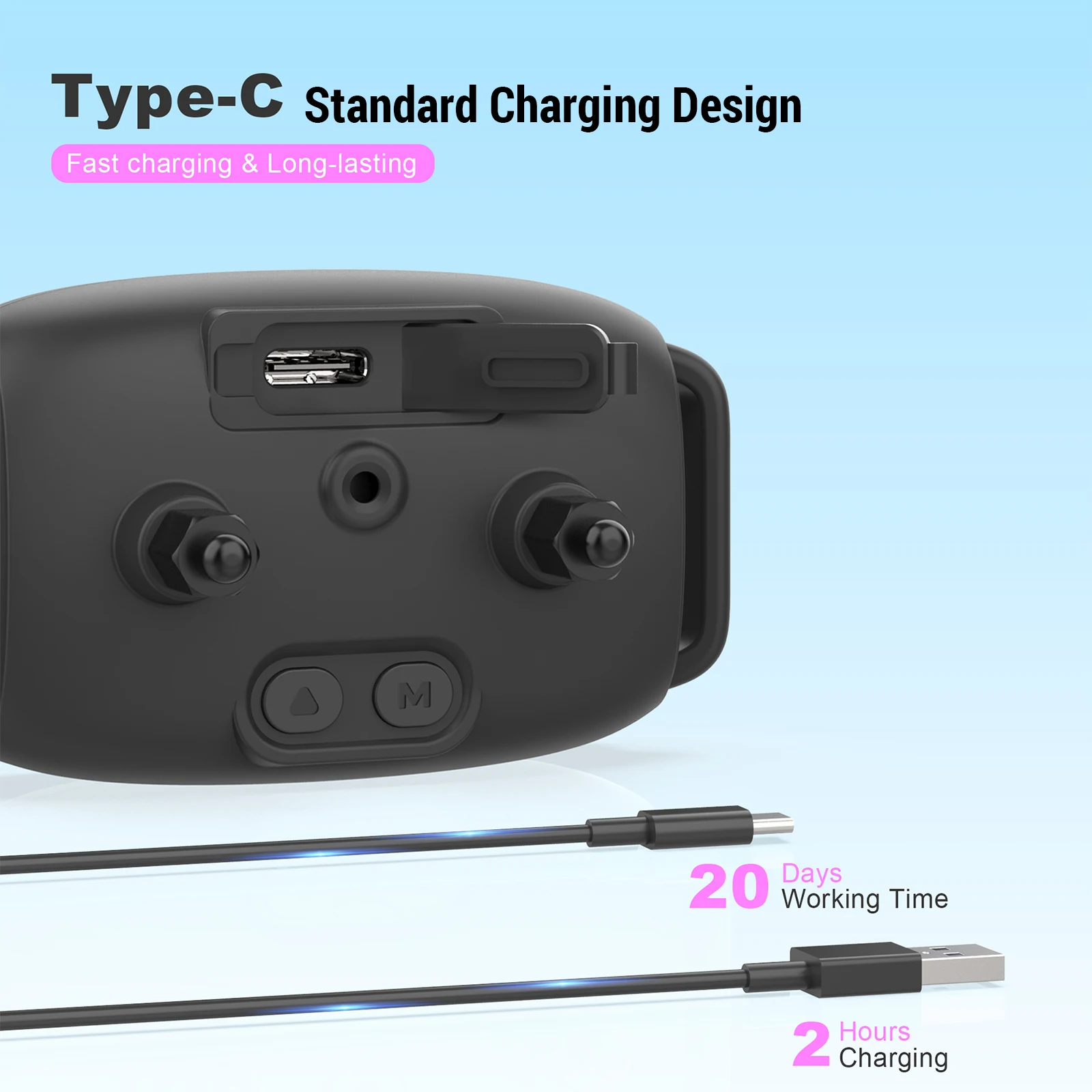 LCD Screen Bark Collar Smart Rechargeable Anti-Barking Collar with Adjustable Mode Dog Bark Collar for Small Medium Large Dogs