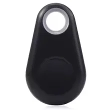 Enhanced Bluetooth Tracker - Waterproof Anti - Loss Smart Locator for Keys, Pets, Wallet, and Luggage (Black)