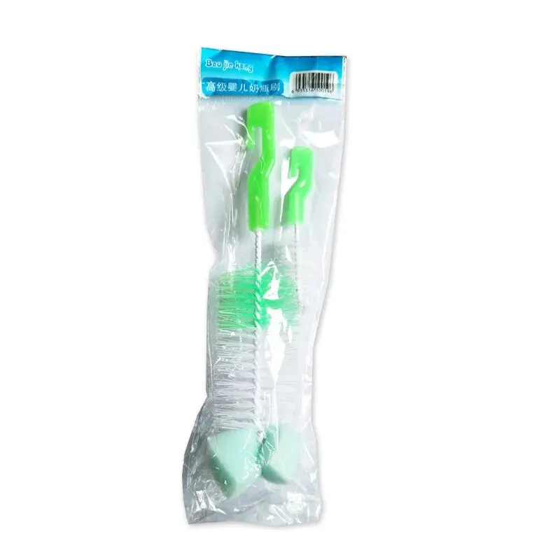 Bottle Cleaning Brush 1PCS Competitive Price Small Bottle Cleaning Brush Baby Pacifier Brush Nylon Glass Bottle Two-piece Milk Set