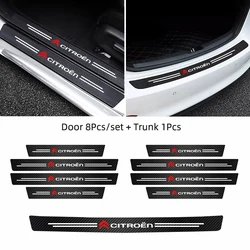 Durable Non-Slip Car Door Sill Protector Stickers (9 Pcs)