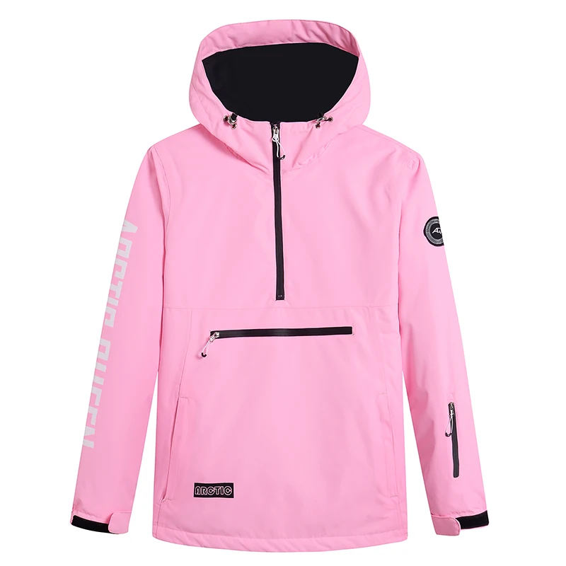 Winter Jacket Women And Men Outdoor Jacket Waterproof Windproof Breathable Men Ski Coat Winter Warm Women Ski With Hat