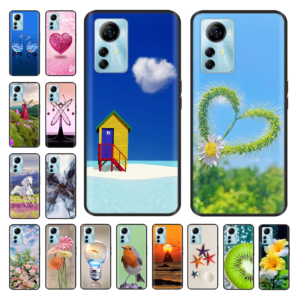 Per Zte Blade A72S 4G Custodia Per Zte Blade A72S Antiurto Fundas Custodia Morbida In Silicone Per Zte Optus X Max Bumper Coque