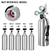 Aquarium DIYCO2 regulator Solenoid Bubble Counter CO2 control system reaction waterproof fish tank CO2 Pressure reducing valve 4