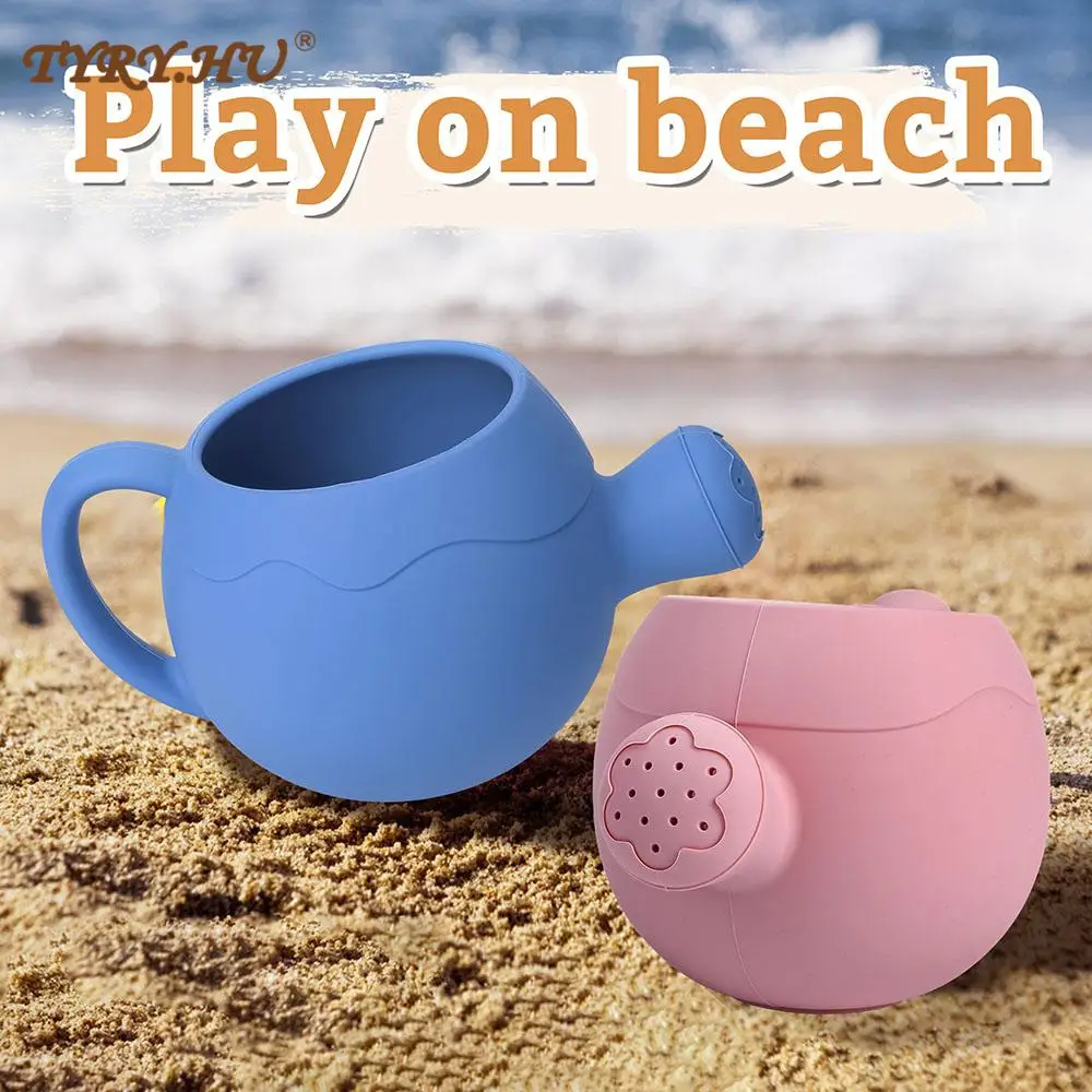 TYRY.HU Outdoor Beach Watering Pot Silicone Baby Toy para Jardim BPA free Silicone Soft Material Kids Summer Play Outside