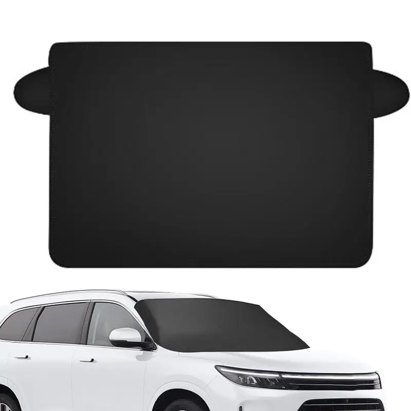 

New Windshield Snow Cover Sunshade Front Windshield Cover For Most Cars SUVs Side Mirrors Automotive Anti-Freeze Windproof