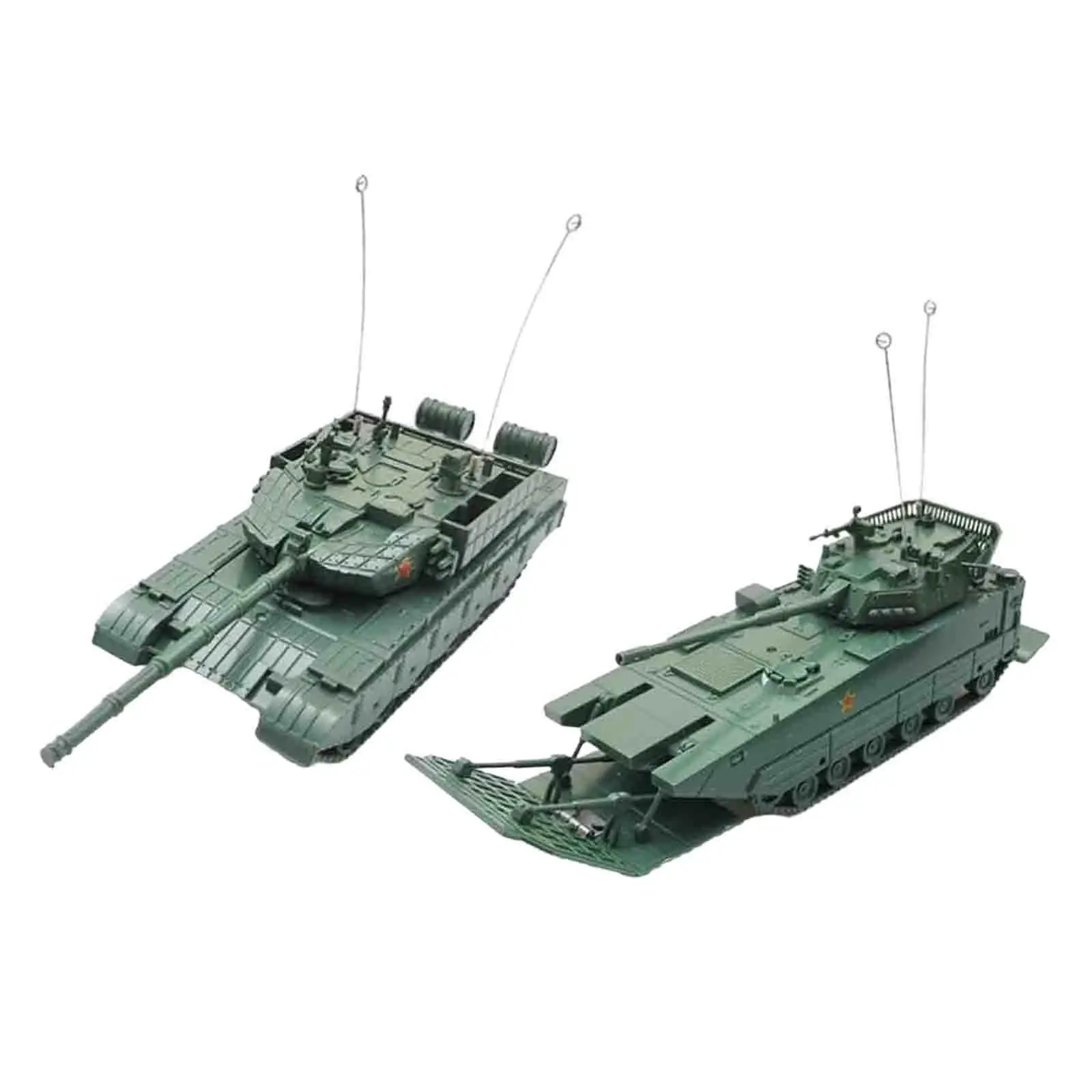 

Модель танка 1/72, модель танка, бронированный танк, игрушка для коллекционирования детей и взрослых, 2 шт.