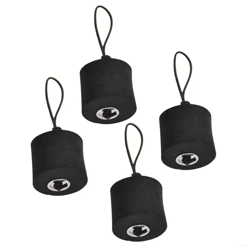4Pcs Drain Hole Stopper Bung with Lanyard, Kayak Accessories Kayak Scupper Plugs Set High Elasticity Scupper Plugs
