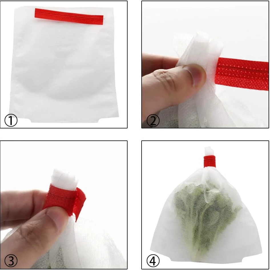100/50Pcs Garden Fruit Protection Bags Non-woven Fabric Grape Protection Bags Anti-bird Insect Barrier Pouch for Apple Vegetable 6