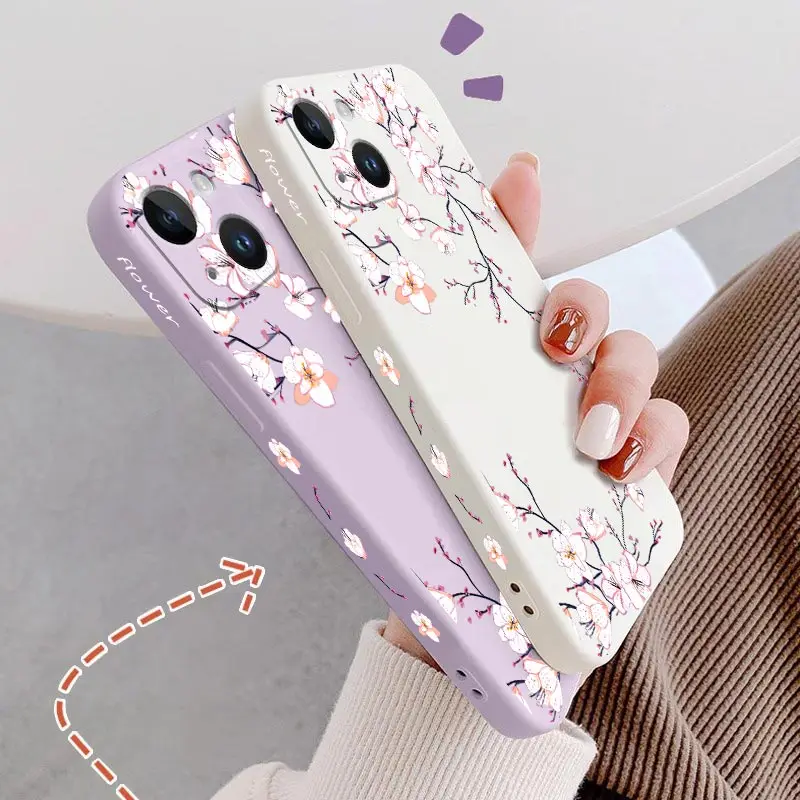 Bright Orchid Silicone Phone Case Cover