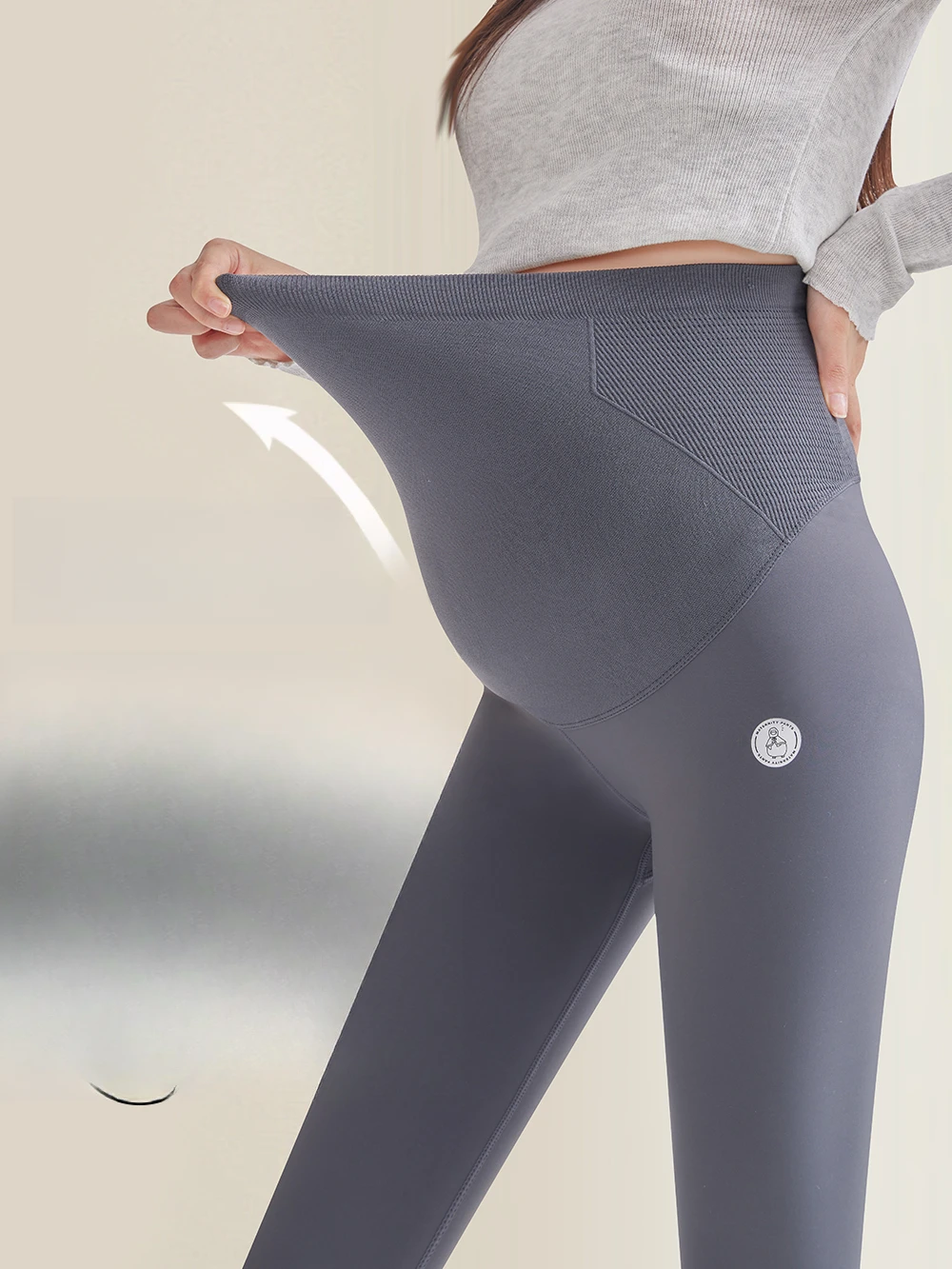 Maternity Leggings Spring and Autumn Outer Wear Support Yoga Barbie Pants Autumn Maternity Pants Shark Summer