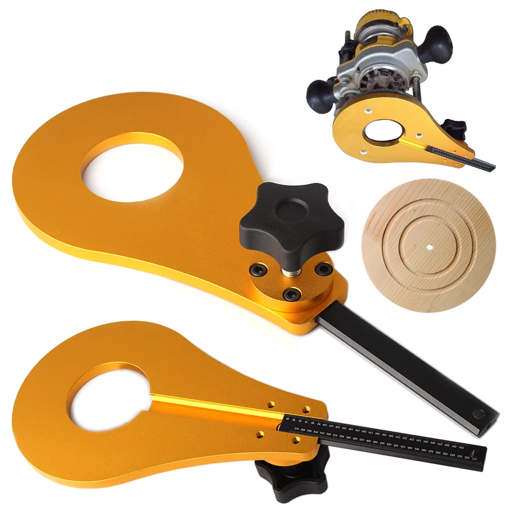 

Circle Circle Cutting Tools Trimmer Jig For Engraving Woodworking Milling Machine Electric Wood Aluminum Hand Router Slotting