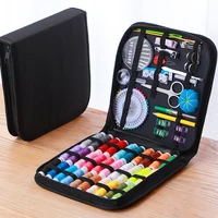 Complete Sewing Kit with Threads Needles Scissors Tape Measure Buttons Portable Travel DIY Embroidery Handwork Sewing Tool Set 1