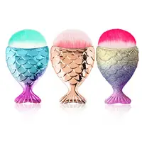 Tool Manicure Tool Manicure Mermaid Tail Design Soft Nail Art Brush Dust Remover Cleaning Tool 1