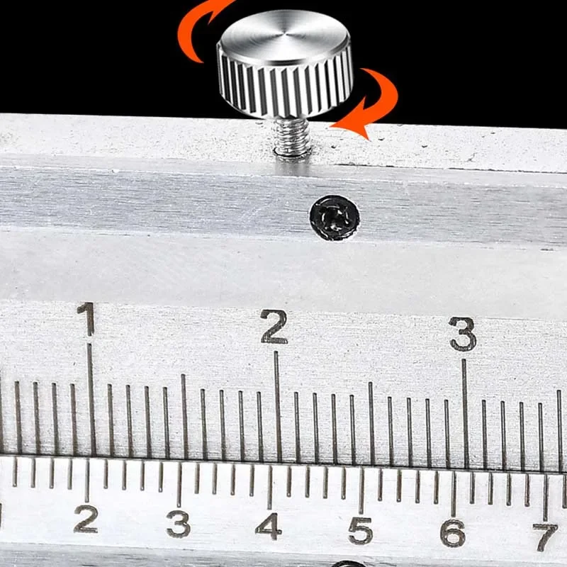 Vernier Caliper Professional Stainless Steel Vernier Caliper Gauge 0-150mm Sliding Gauge Measurement Tool Inside Outside Depth Step Micrometer