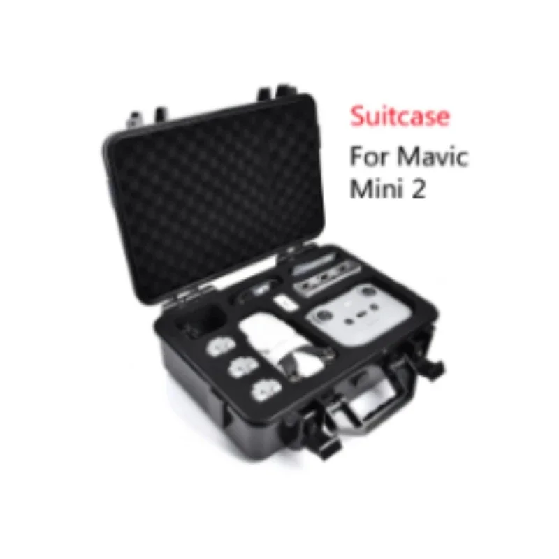 Drone Accessories Drone Storage Case Drone Storage Bag Drone Backpack Drone Storage Box for DJI Mini 4K/Mini 2 SE/Mini 2 Fly More Combo Shoulder Bag RC N1 Shock-proof Waterproof Carrying Case