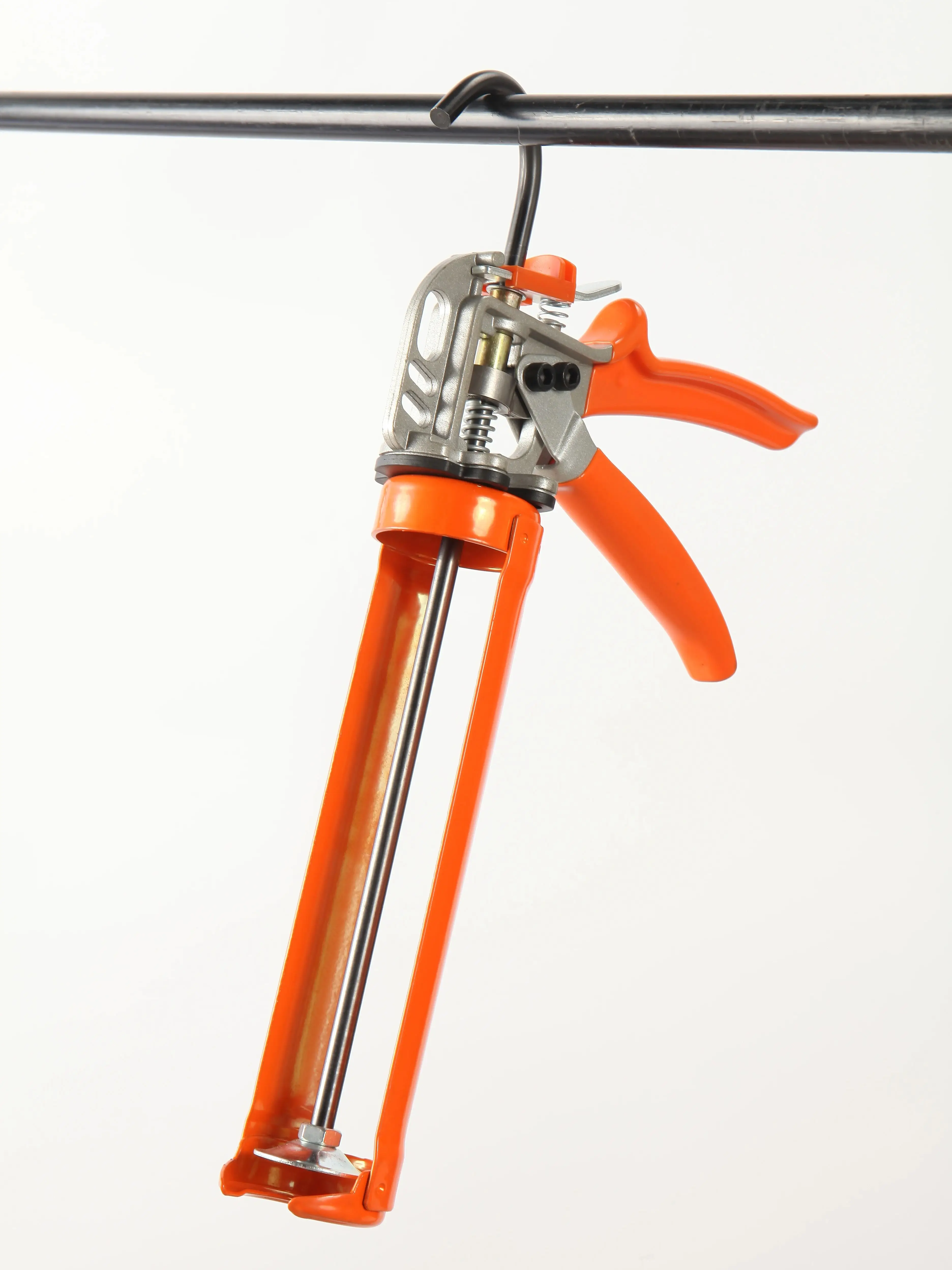 Caulking Gun, Caulk Gun No Drip,Sealant Finishing Tool Grout Scraper for Kitchen Bathroom Window Sink Joint, 20:1 Thrust Ratio 2