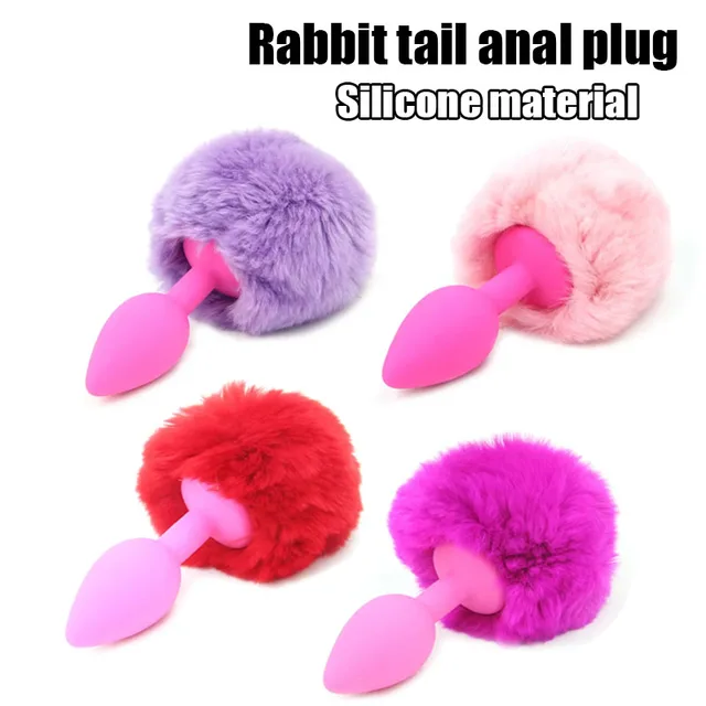 Erwachsene Faux Fuchsschwanz Kaninchenschwanz Sexy Spielzeug für Erwachsene Butt Plug Romantik Valentinstag Geschenke Wunderbares Weihnachtsgeschenk