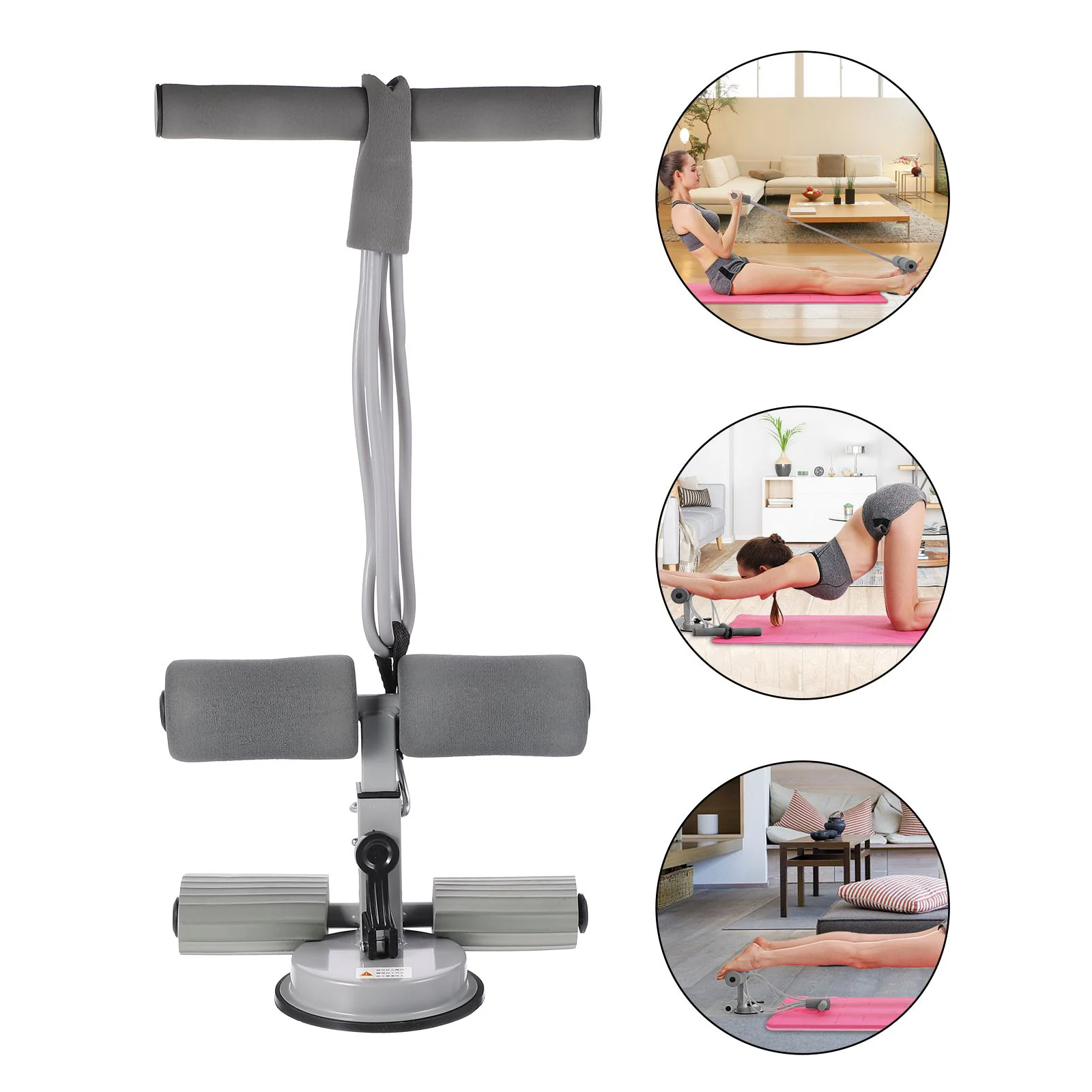 Auxiliary Sit up Assistant Belly Fitness Device Home Equipment Sit-up Abdominal Curl Abdomen Exerciser