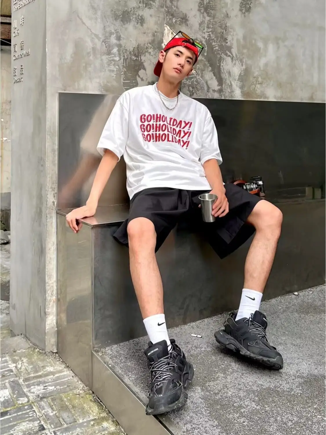 Skull Pattern T-Shirt Image 9