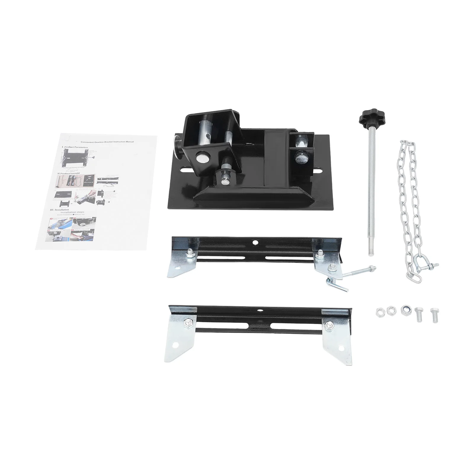 Adapter für Getriebeheber, verbesserte Tragfähigkeit 1102 lbs, verstellbares Design, universelle Kompatibilität für 1,18-Zoll-Heberloch – Detail 8