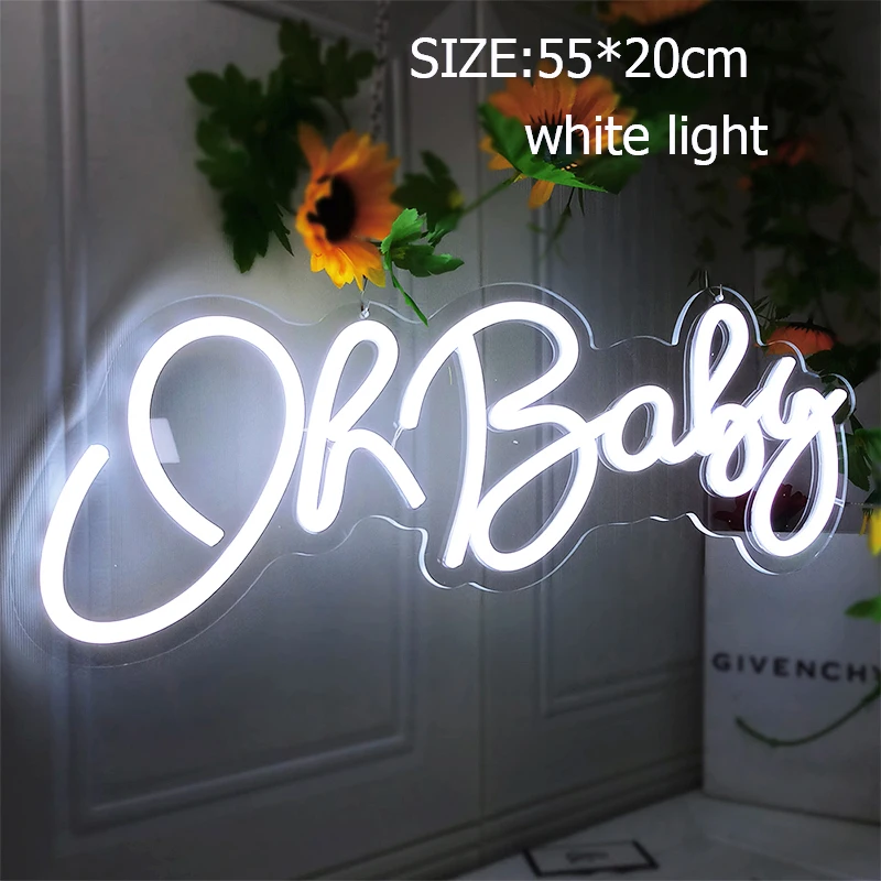 night table lamps 16 Styles Led Neon Lights Happy Birthday Neon Sign Made With Transparent Acrylic For Indoor Wedding Birthday Party Decoration star night light Night Lights