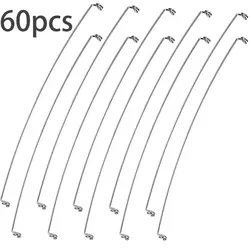 Premium Stainless Steel Cheese Slicer Replacement Wires - Multi-Pack for Effortless Cheese and Butter Slicing (60pcs Slicer Wires)