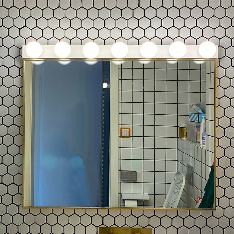 

Mirror headlight Bathroom led makeup light wall light Dressing lamp Bathroom mirror light changeable bulb
