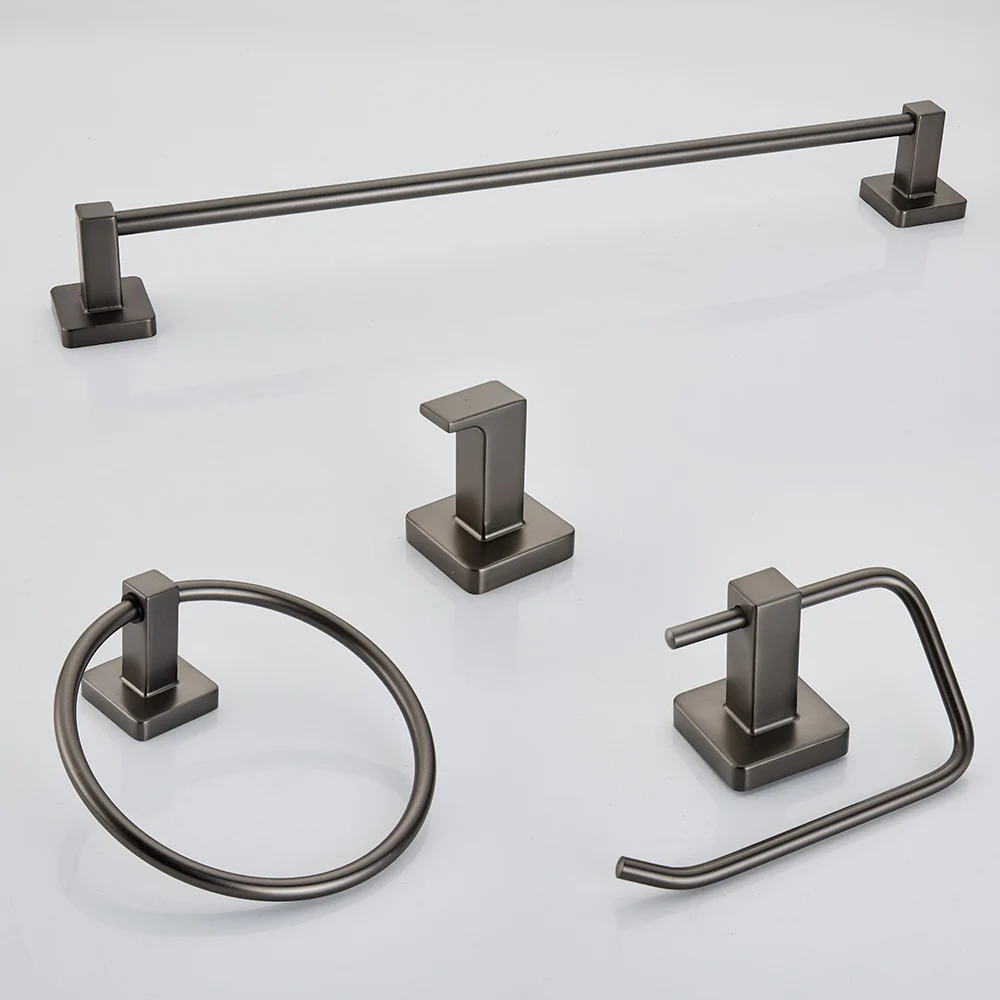 Grey Bathroom Hardware Set 1