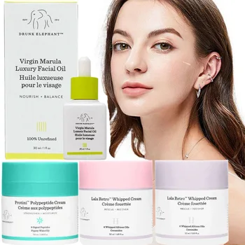 Lala Retro Polipeptide Crema per il viso Schiarente Siero notturno Rifornimento originale Idratante per la pelle Migliora l'elasticità della pelle Cura