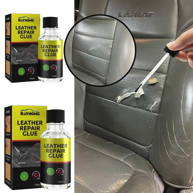 Parche autoadhesivo para reparación de cuero, adhesivo grueso para asiento  de coche, sofá, bolsa, reacondicionamiento, bricolaje - AliExpress