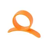 5 pcs Kitchen Tool  Orange Citrus Peeler Plastic Fruit Slicer Cutter Peeler 6