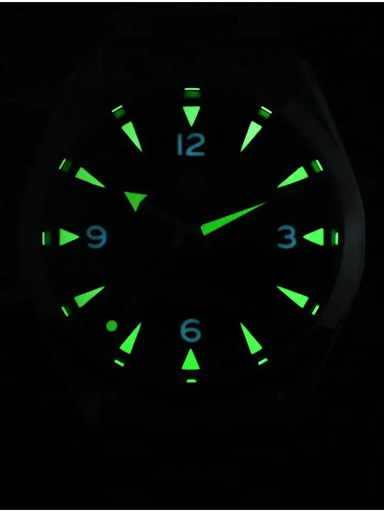 San Martin New 38mm Vintage 1957 Timepieces Watch Men NH35 Mechanical Wristwatch 10Bar C3 Lume Business Reloj SN0113B-1