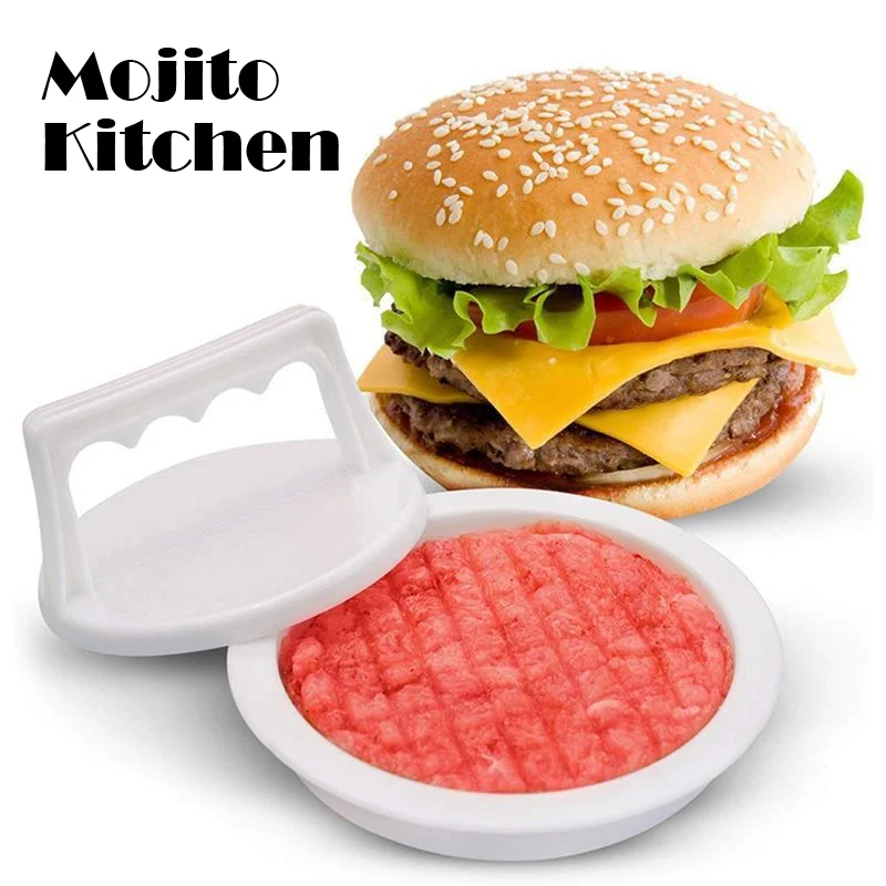 Hamburger Meat Beef Maker Grill Burger Patty Mould Press Tools Shape Hamburg Manual Grinder Mold Kitchen Accessories meat grinder