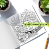 Art Coloring Book Adult Relieve Stress Kill Flower Coloring Graffiti Painting Drawing Art Book Stationerys Book For Children 6