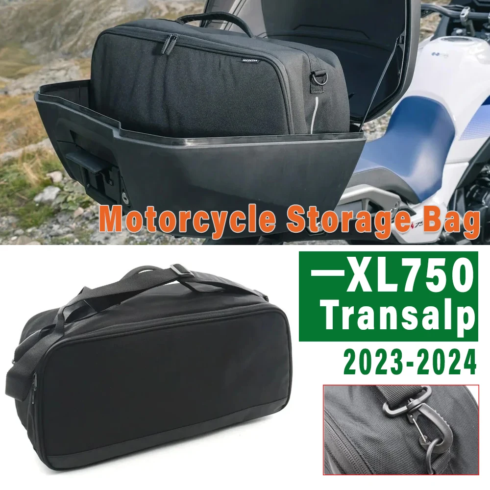 Xl750 Transalp 2023 2024 Accessori Moto New Top Box Storage Bag Per Honda Xl 750 Side Case Interno Nylon Impermeabile