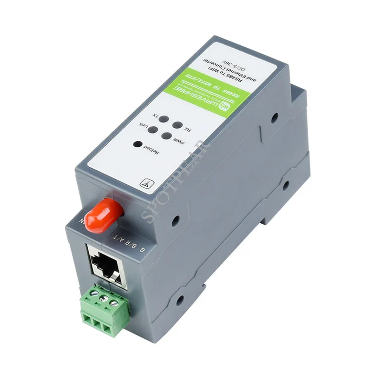 para Wifi Ethernet Módulo Ferroviário-montar Servidor Serial Modbus Mqtt Gateway Rs485 - Imagem 4