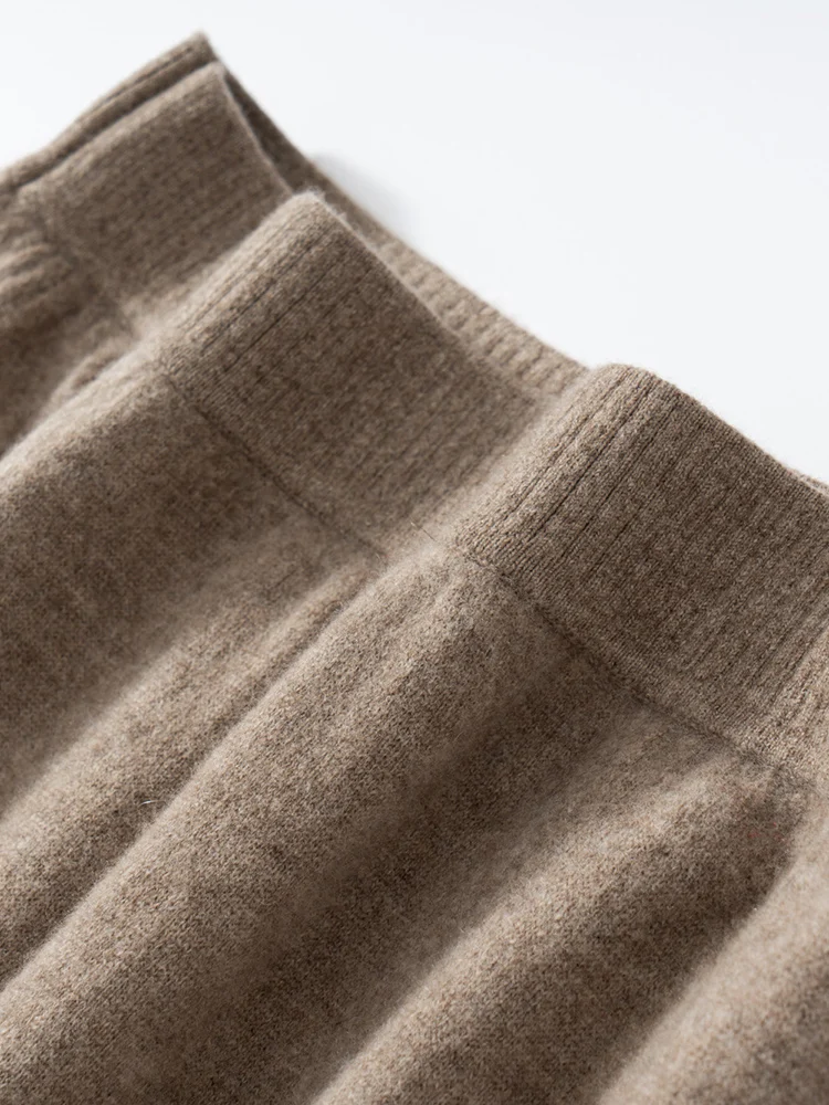 Korean Long Skirt Cashmere Detail 23