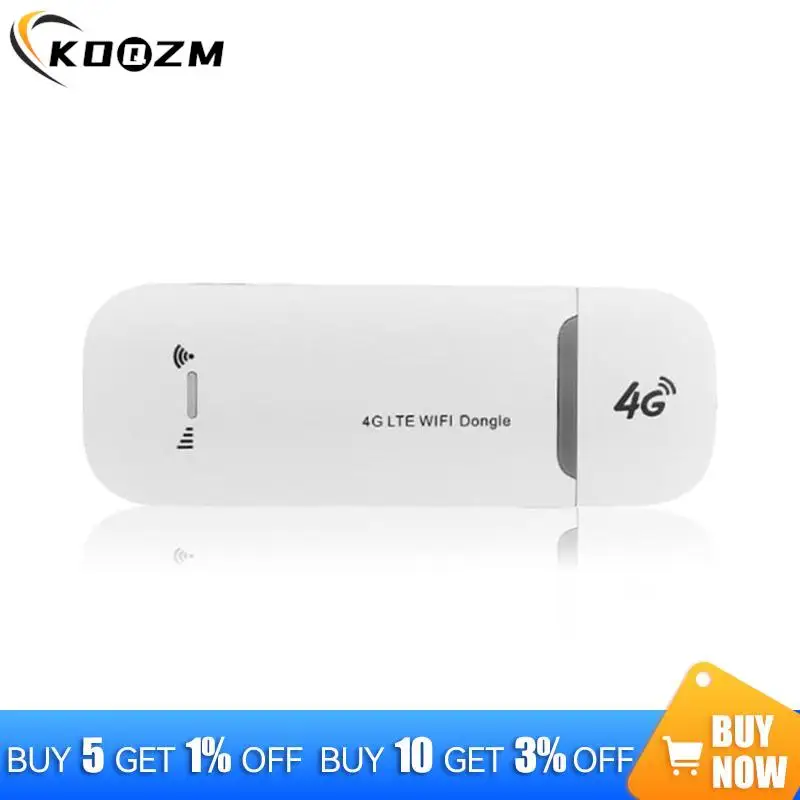 Wireless Router 4G LTE Wireless Router USB Dongle 150Mbps Modem Mobile Broadband Sim Card Wireless WiFi Adapter Router Home