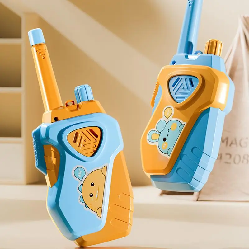 Radio Walkie Talkie Toy Clear Sound Walkie Talkie Set For Children Children's Dinosaur Walkie Talkie Set With Clear Sound For 3