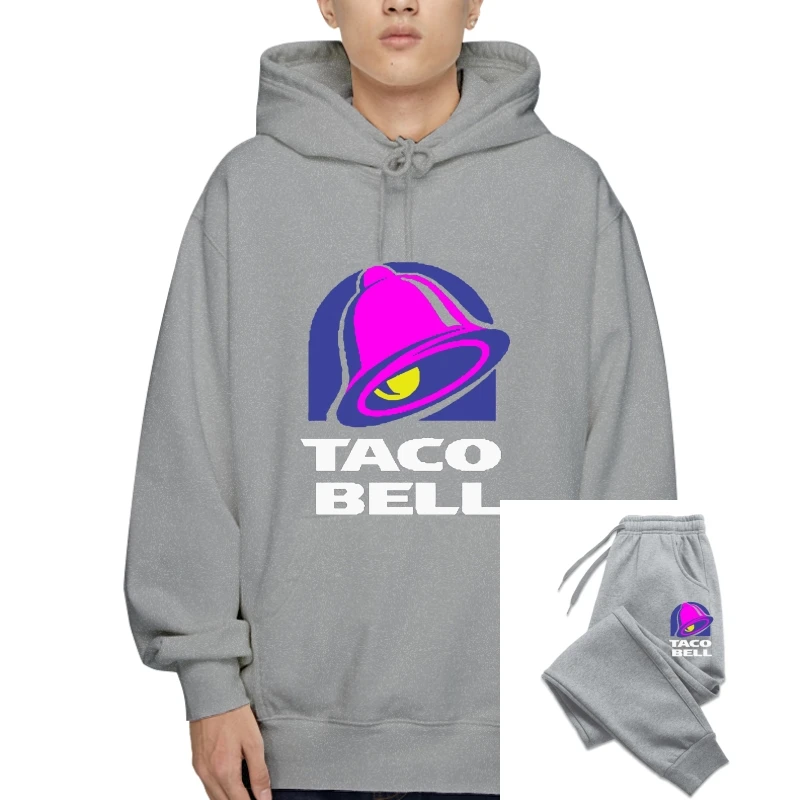 

New Taco Bell Food Logo SweaHoody Men Outerwear Autumn S -3XL