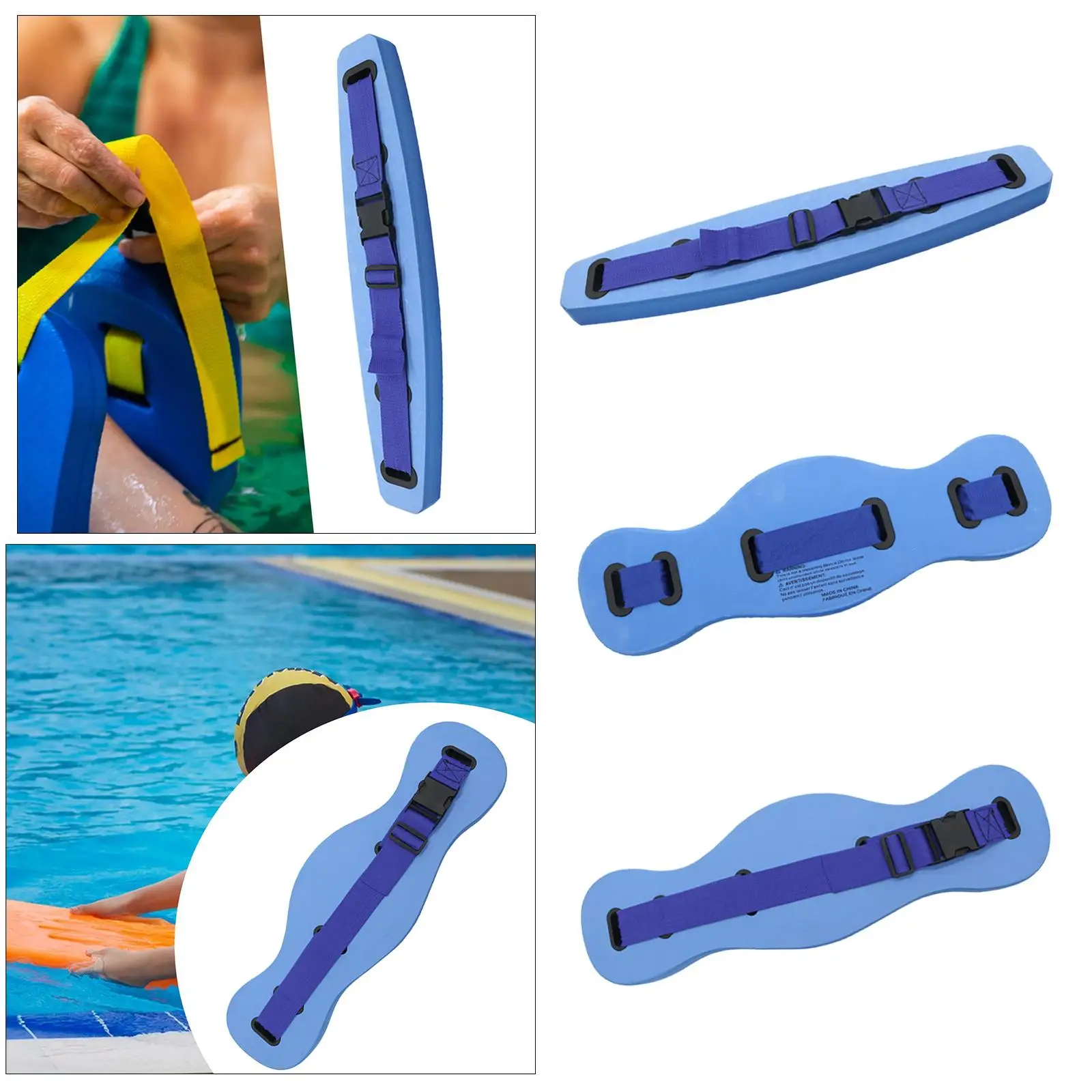 Swim Belt Water Weight Belt Lightweight Swimming Waist Belt for Pool Exercise Equipment Snorkeling Swimming Pool Fitness Workout