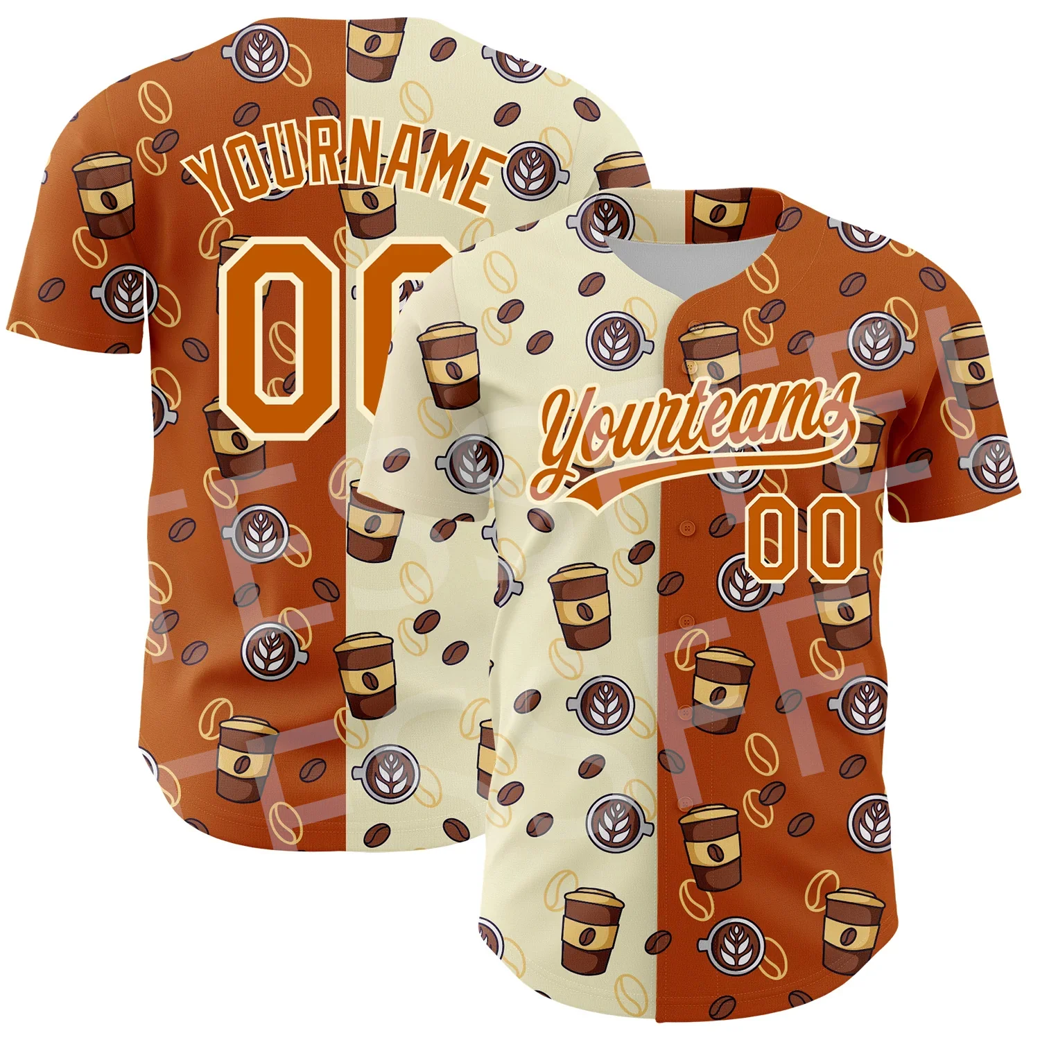 

Custom Name Baseball Shirts Jersey Team Logo Retro Customized 3DPrint Casual Vintage Summer Harajuku Streetwear Short Sleeves X5