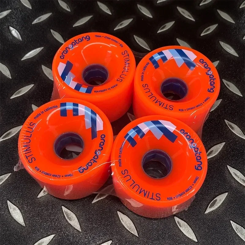 Skateboard Longboard Wheels 70mm 77a80a86a Street Stunt Pro Level OT Dancing orangatang skateboard wheel skateboard accessories roller skates wheels