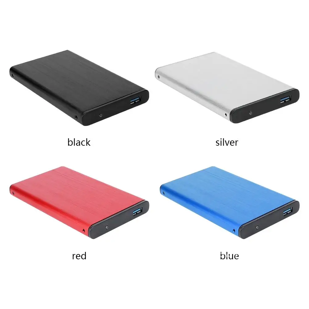 Ʈ PC  ϵ ̺ ũ ڽ, 2.5 ġ USB 3.0, USB 2.0 , 10TB HDD SSD  Ŭ ̽