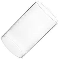 1pc Desktop Shade Tall Holders Pillar Candles Clear Tube Shades Frame Glass Table Centerpiece Cylinders Household Cover 2024 New 6