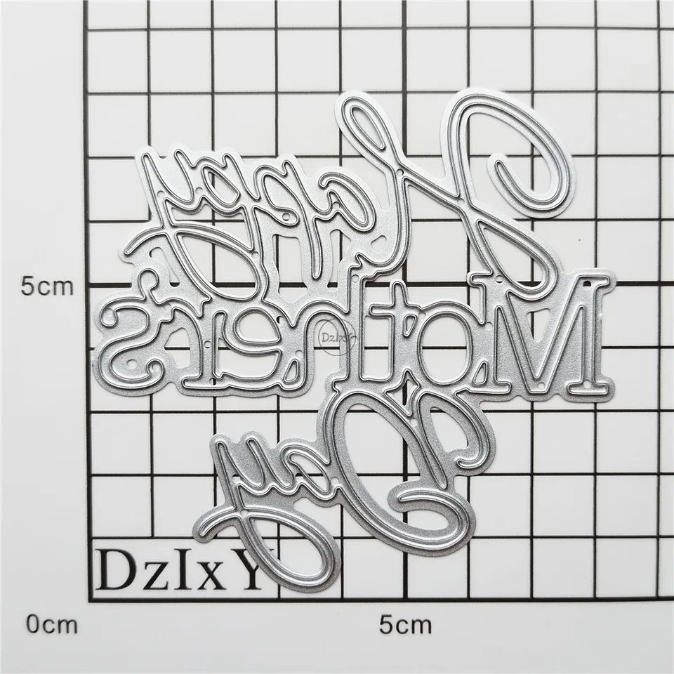 DzIxY – Boîte-cadeau Triangulaire, Matrices De Découpe En Métal Pour La Fabrication De Cartes, Gauage Du Papier, Ensembles De Découpe, Artisanat D'album, Modèles 2023 Pochoirs