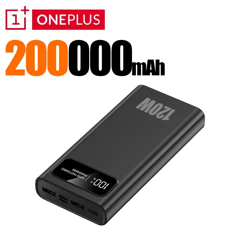 BLACK 200000MAH