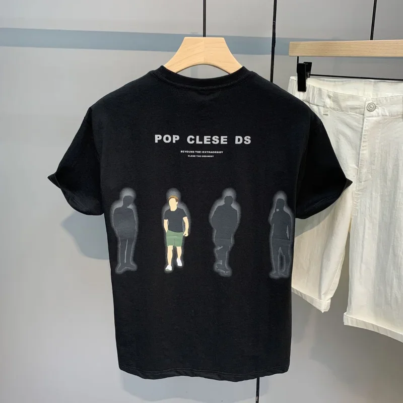 

Футболка Katoen мужская с круглым вырезом, стильная тенниска в стиле рок, повседневная майка желтого цвета с коротким рукавом, размер Xl, одежда